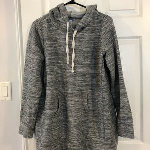 Maternity pull-over hoodie